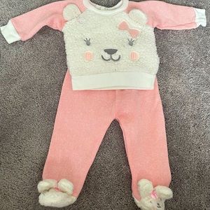 Cozy baby girl pijama